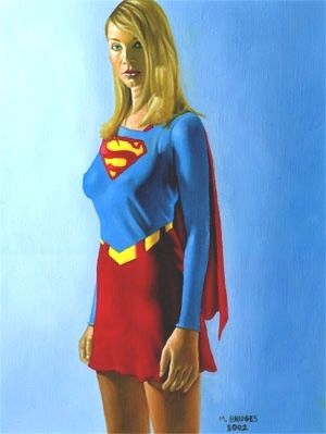 Supergirl, click image for Michael Bridges' prints