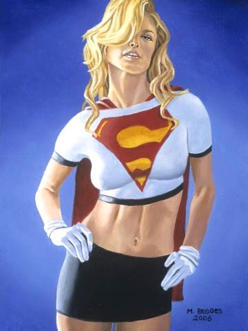 Supergirl 3, click image for Michael Bridges' prints