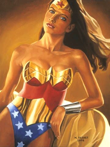 Wonder Woman, click image for Michael Bridges' prints